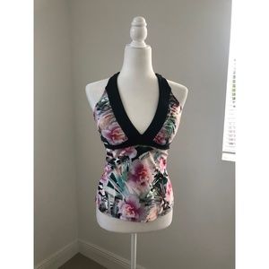 Beautiful Floral Yoga Top